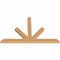 Ekena Millwork Saratoga Timber Gable Bracket, Western Red Cedar, 84"W x 53"H x 3 1/2"D x 5 1/2"F, 15/12 Pitch GBW084X53X0406SAR00SWR - alternate 2